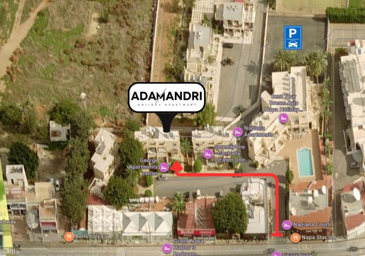 Adamandri Lodge - Prime Location Айя-Напа Екстер'єр фото