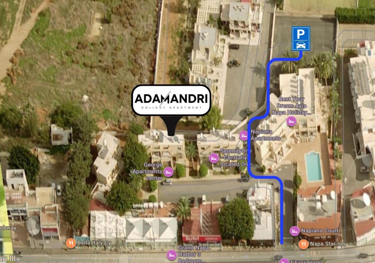 Adamandri Lodge - Prime Location Айя-Напа Екстер'єр фото